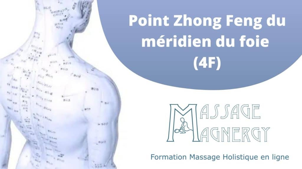 Point Zhong Feng du méridien du foie (4F) - Massage Magnergy