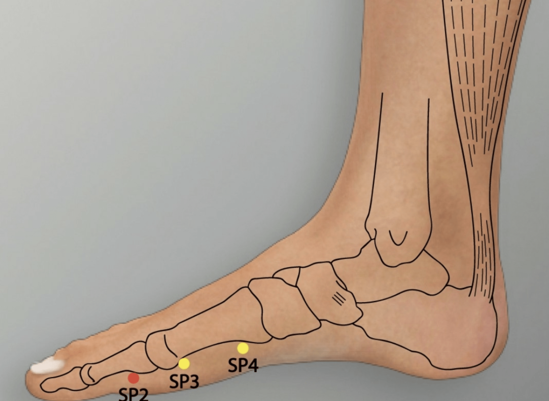  Emplacement du point Da Du (2Rt)