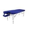 Table de massage pliante alu 76cm - structure aluminium BLEU