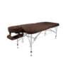 Table de massage pliante alu 76cm - structure aluminium MARRON