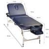 table de massage pliante en aluminium Vigor