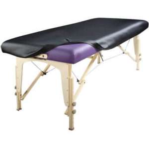 Housse vinyle de protection de table de massage coin carré