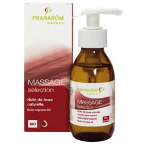 Huile de massage neutre et naturelle bio Pranarôm 100 ml