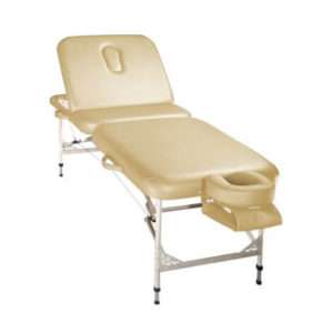 Table massage pliante aluminium relevable Vigor