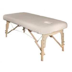 Drap housse en coton pour table de massage